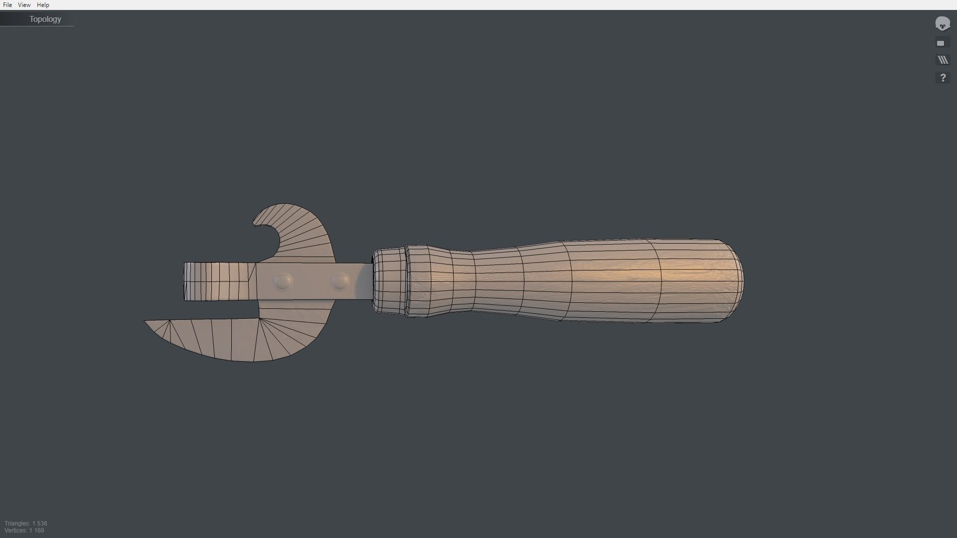 Can opener pack pristin worn damage Low-poly 3D model_100