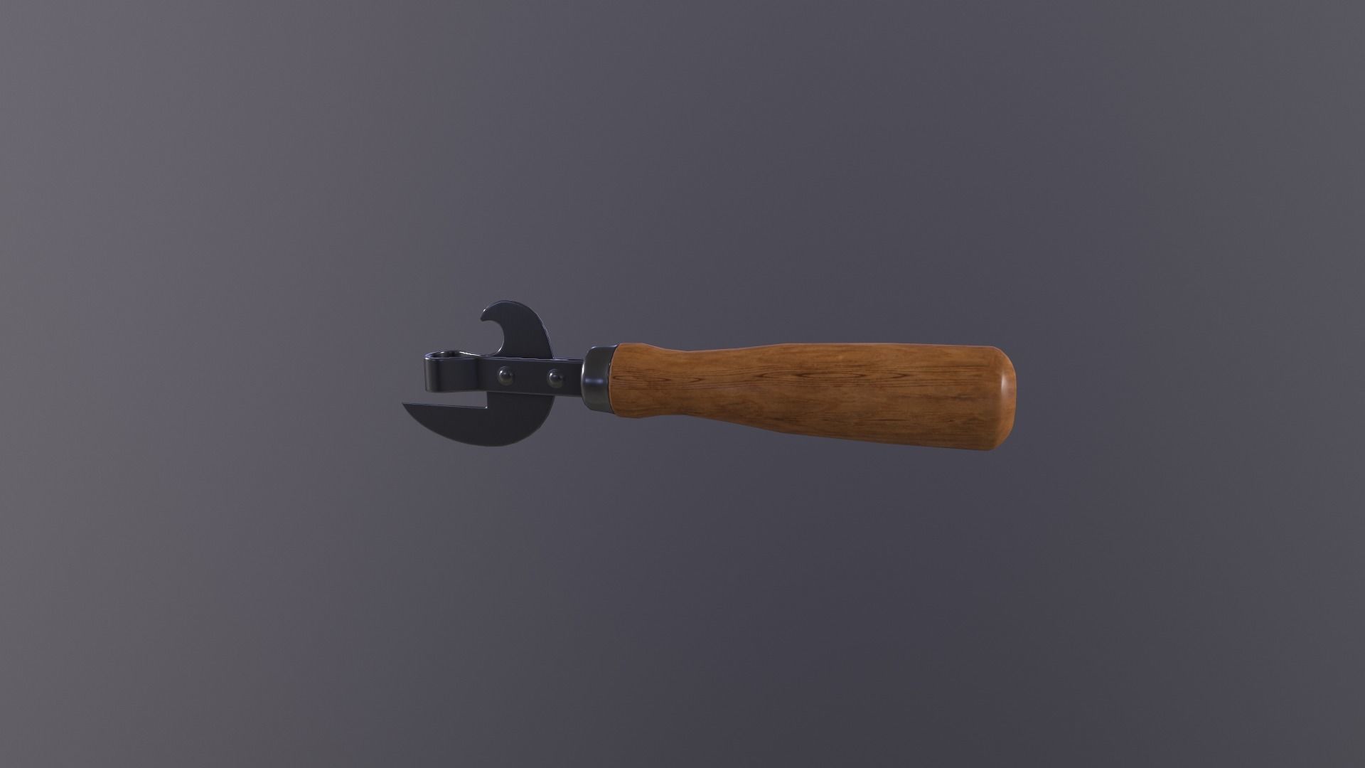 Can opener pack pristin worn damage Low-poly 3D model_28