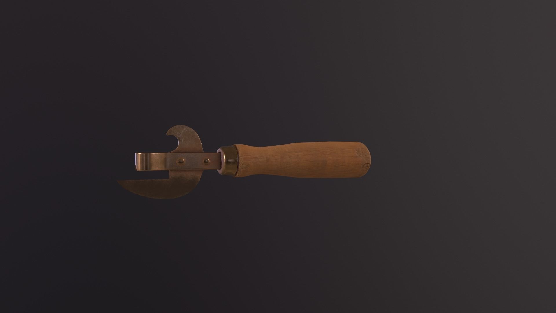Can opener pack pristin worn damage Low-poly 3D model_74