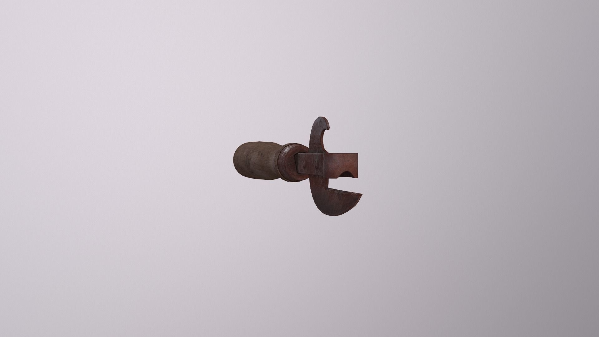 Can opener pack pristin worn damage Low-poly 3D model_112