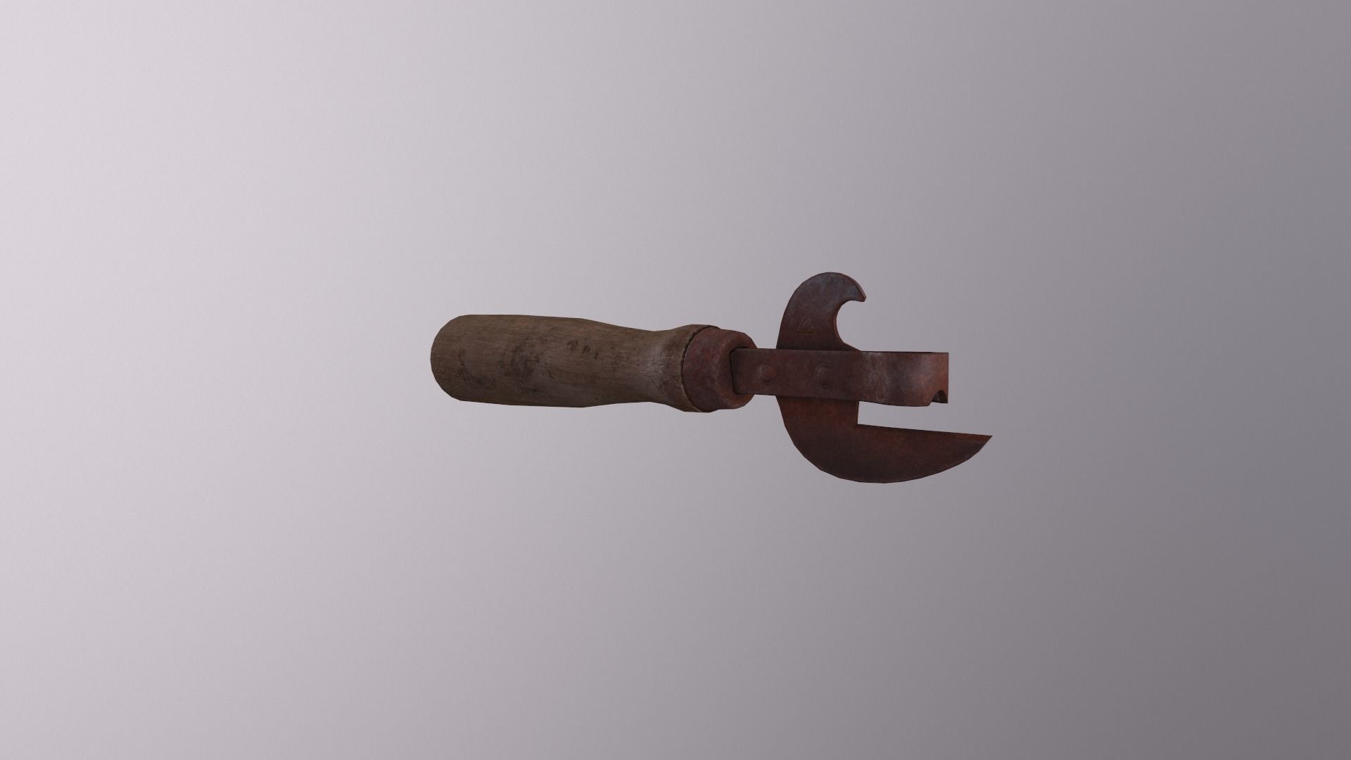 Can opener pack pristin worn damage Low-poly 3D model_109