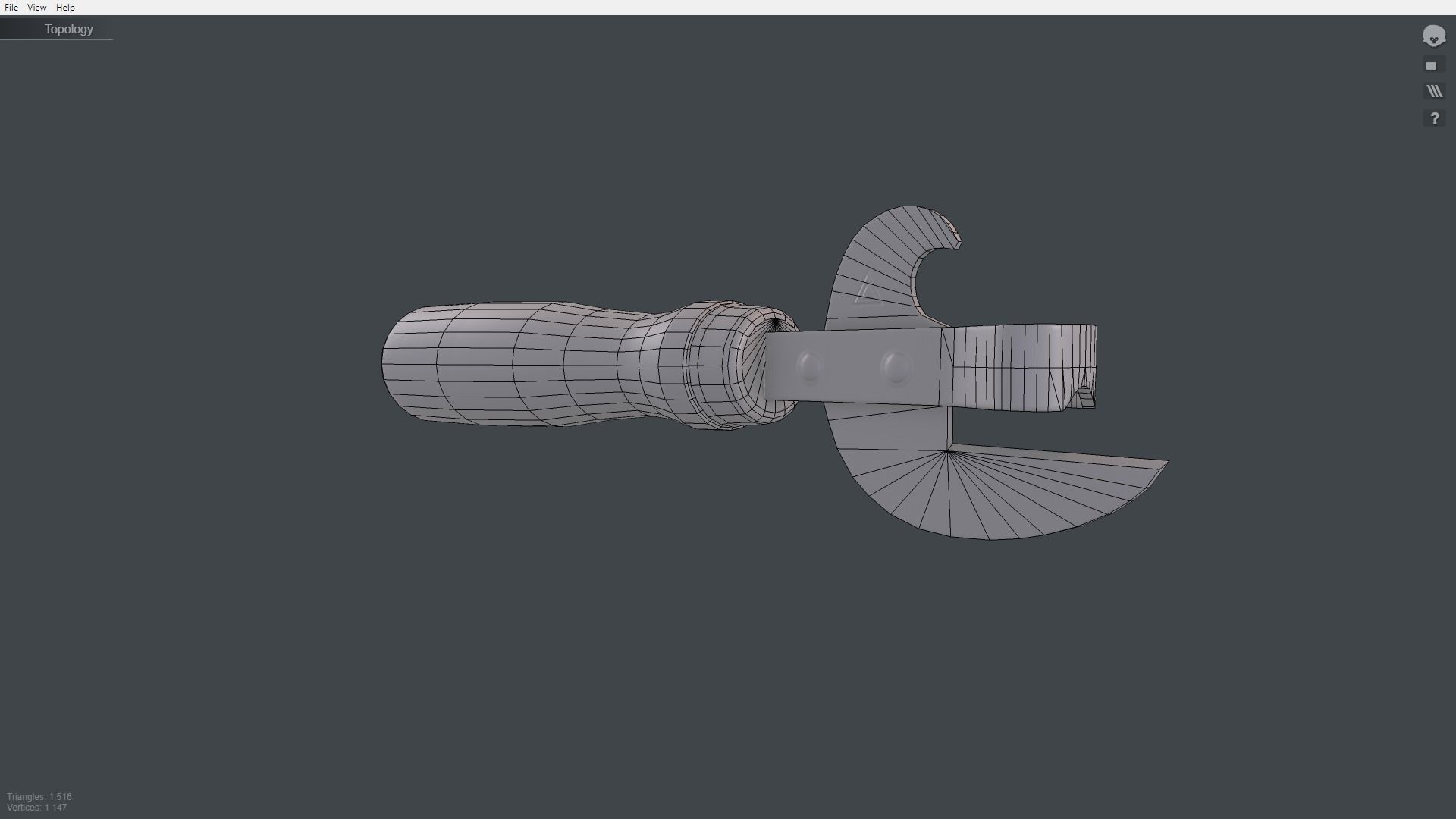 Can opener pack pristin worn damage Low-poly 3D model_45