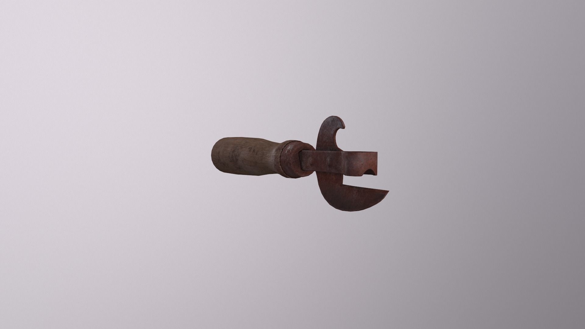 Can opener pack pristin worn damage Low-poly 3D model_111
