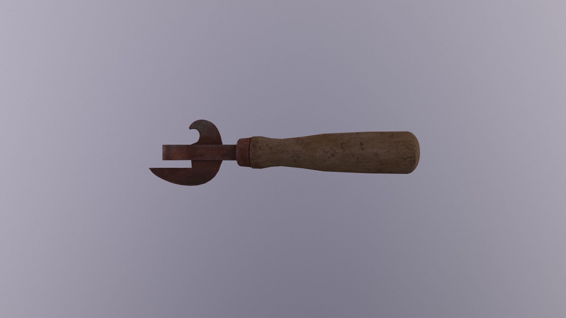 Can opener pack pristin worn damage Low-poly 3D model_122