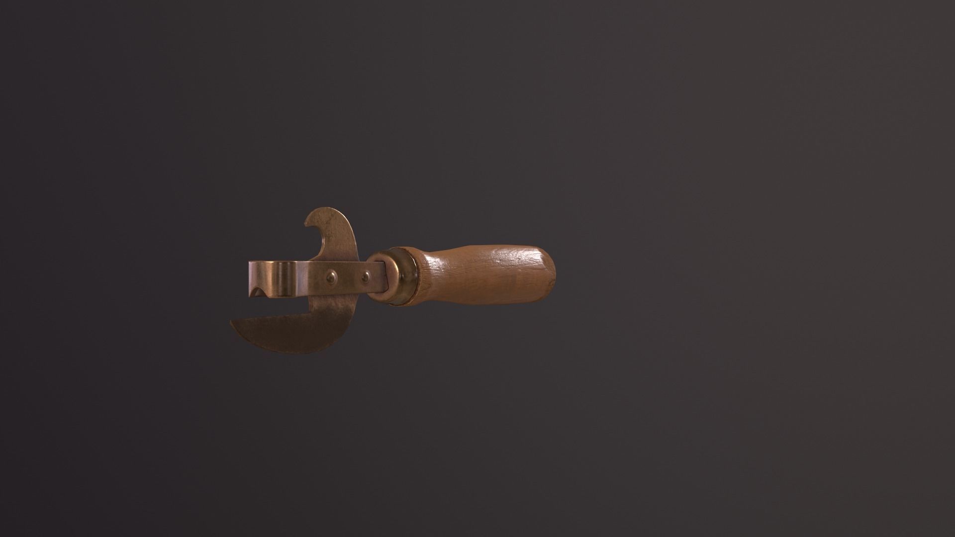 Can opener pack pristin worn damage Low-poly 3D model_71