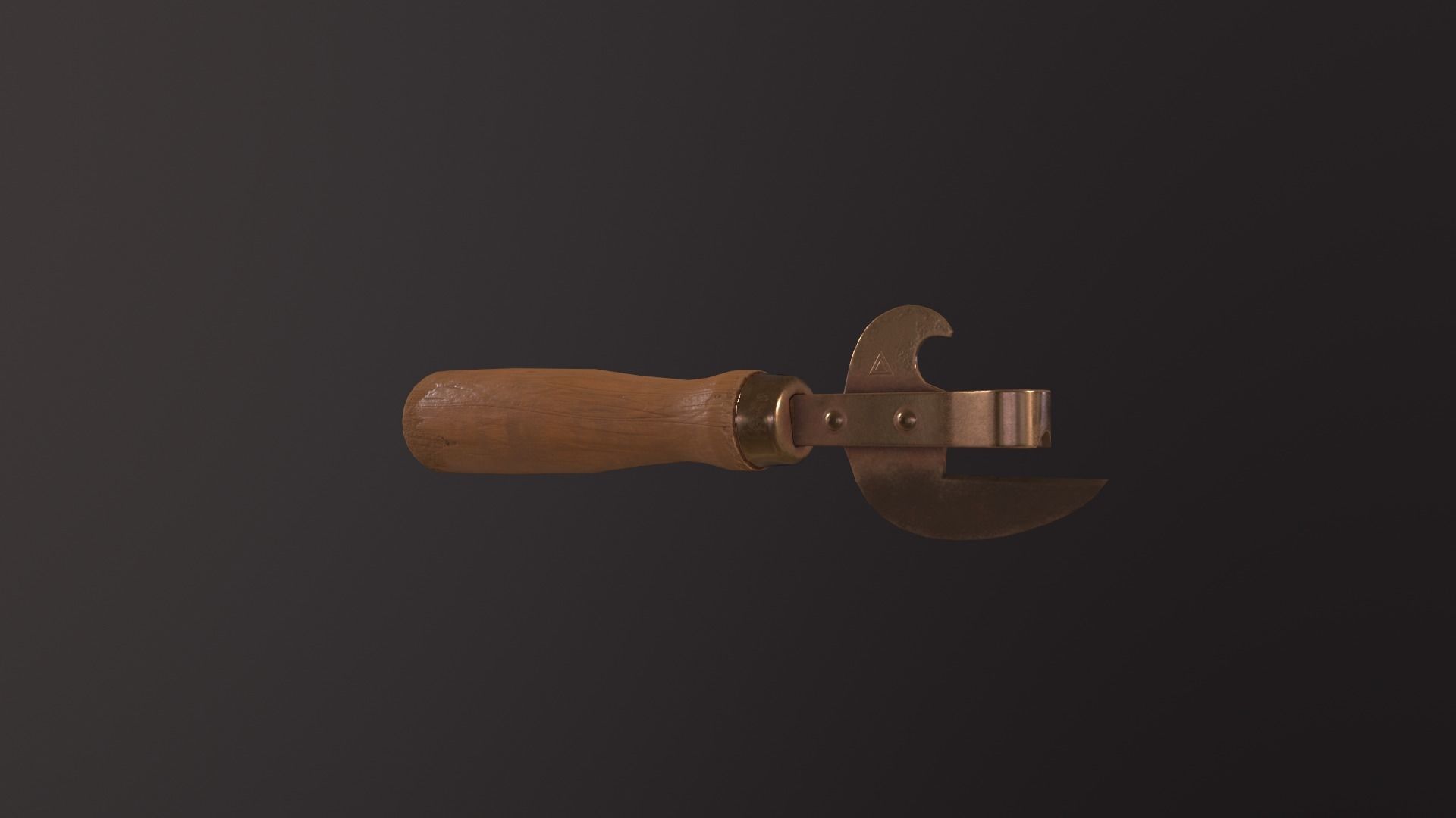Can opener pack pristin worn damage Low-poly 3D model_61