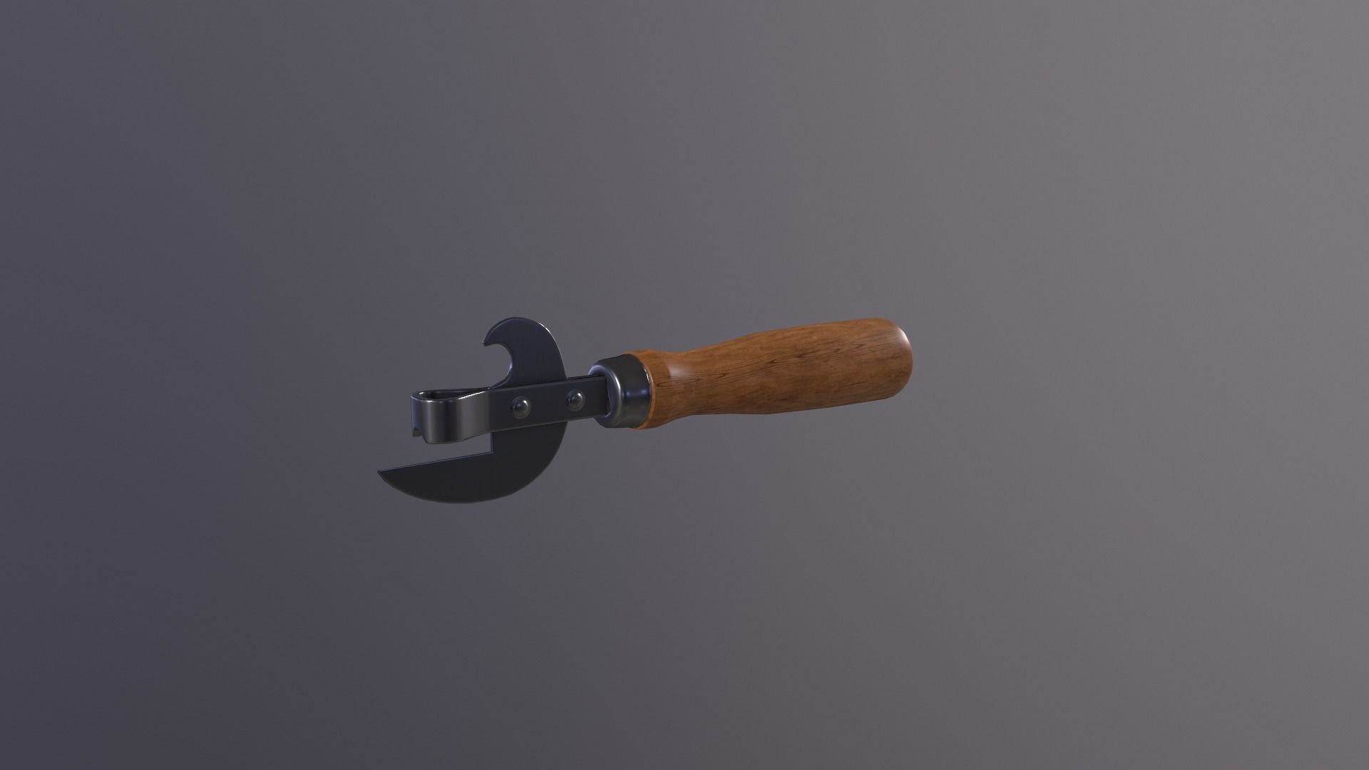Can opener pack pristin worn damage Low-poly 3D model_31