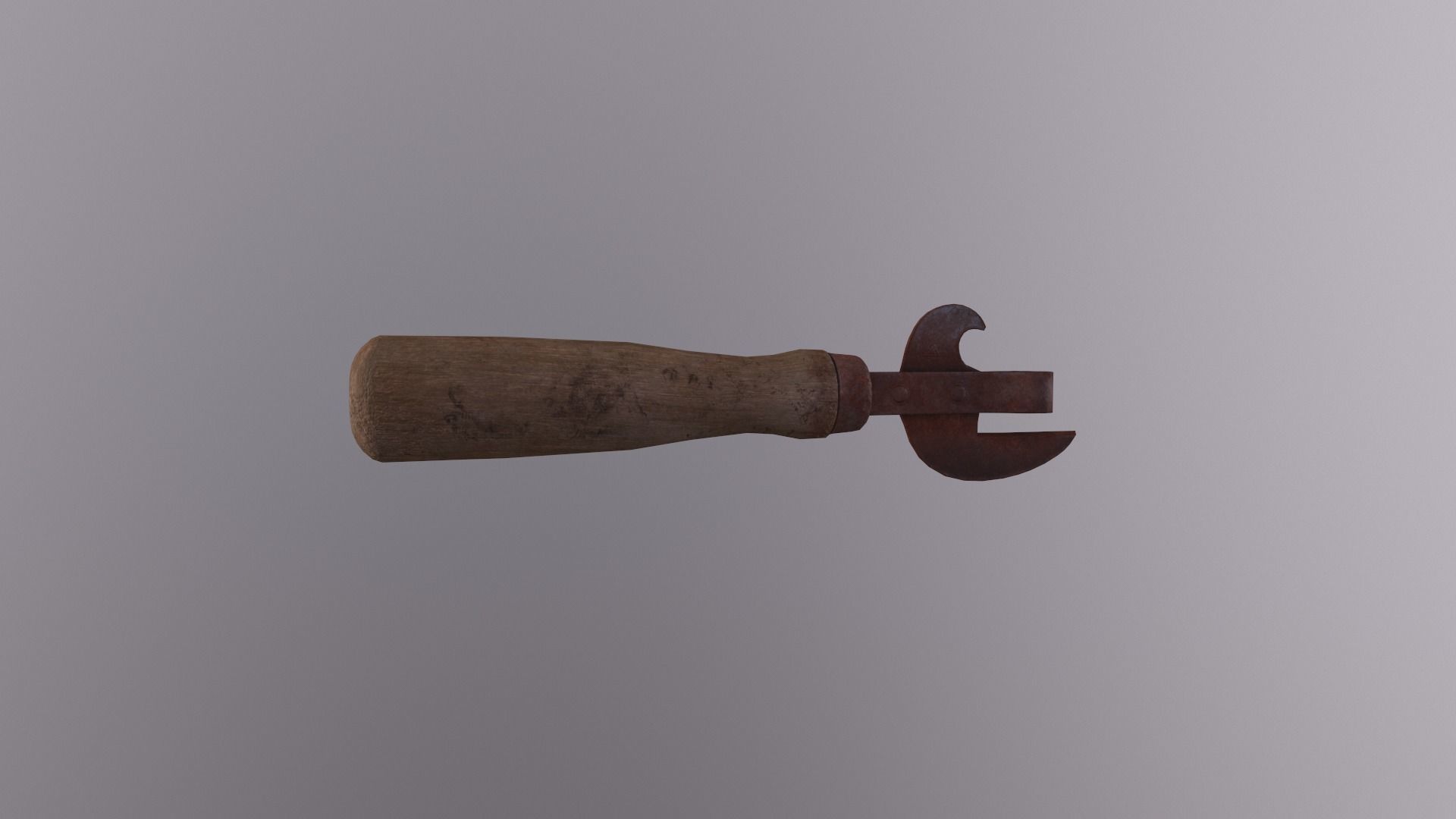 Can opener pack pristin worn damage Low-poly 3D model_132