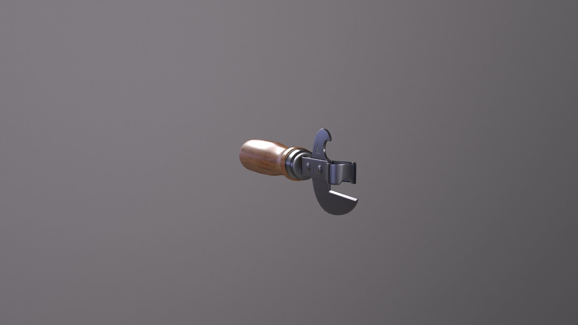 Can opener pack pristin worn damage Low-poly 3D model_15