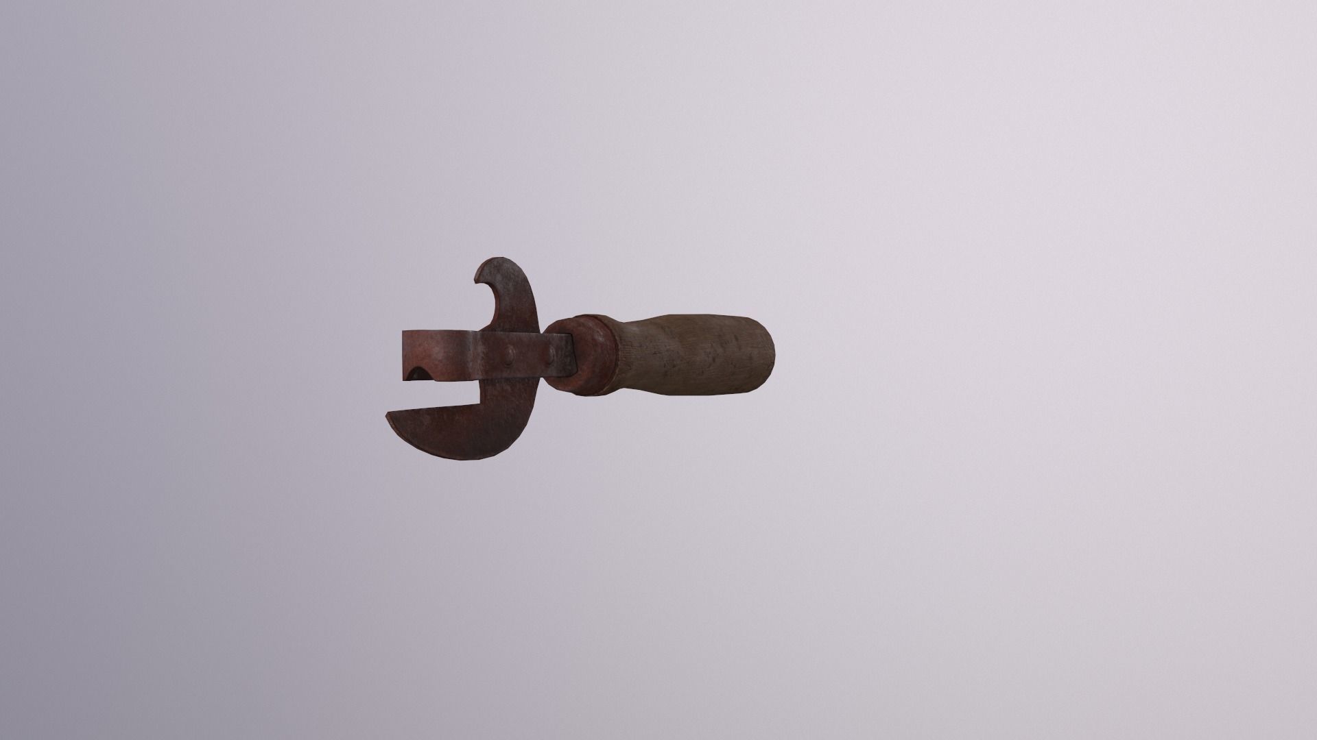 Can opener pack pristin worn damage Low-poly 3D model_118