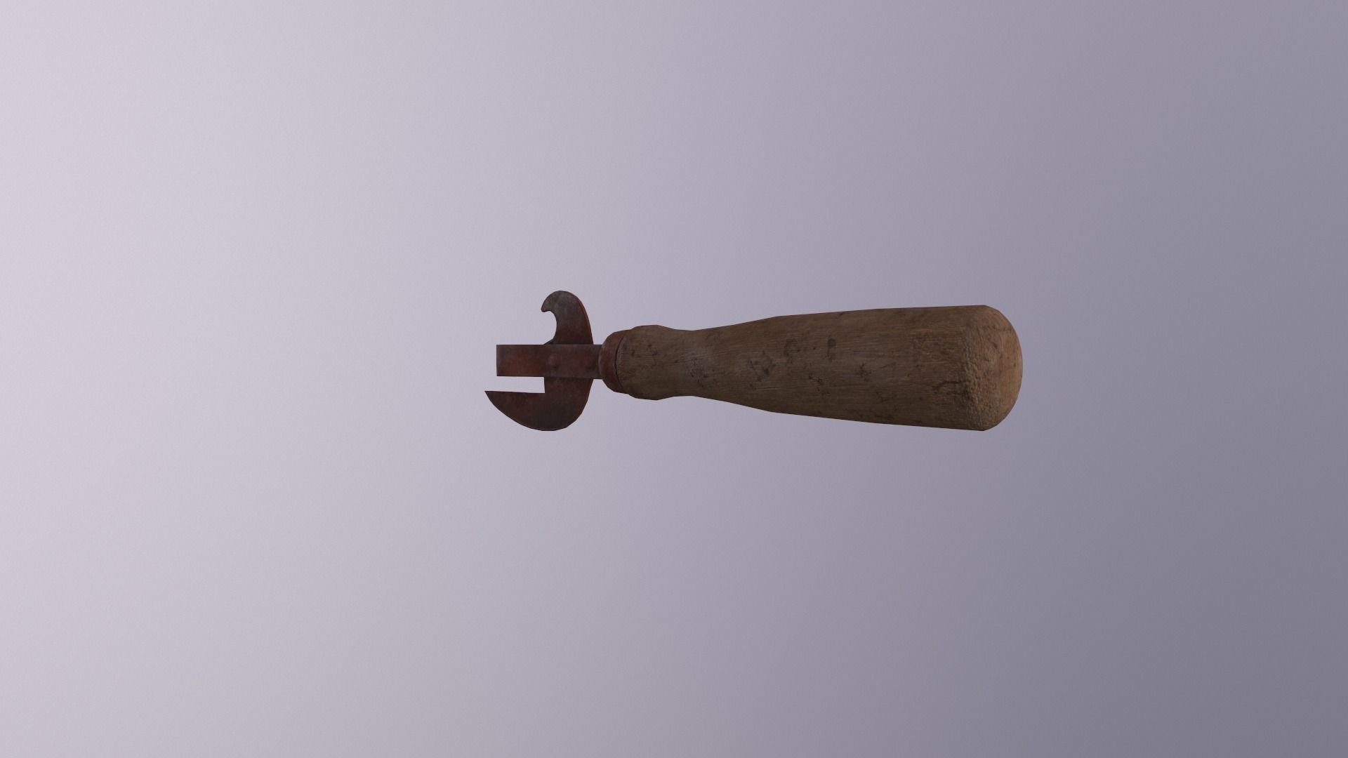 Can opener pack pristin worn damage Low-poly 3D model_124