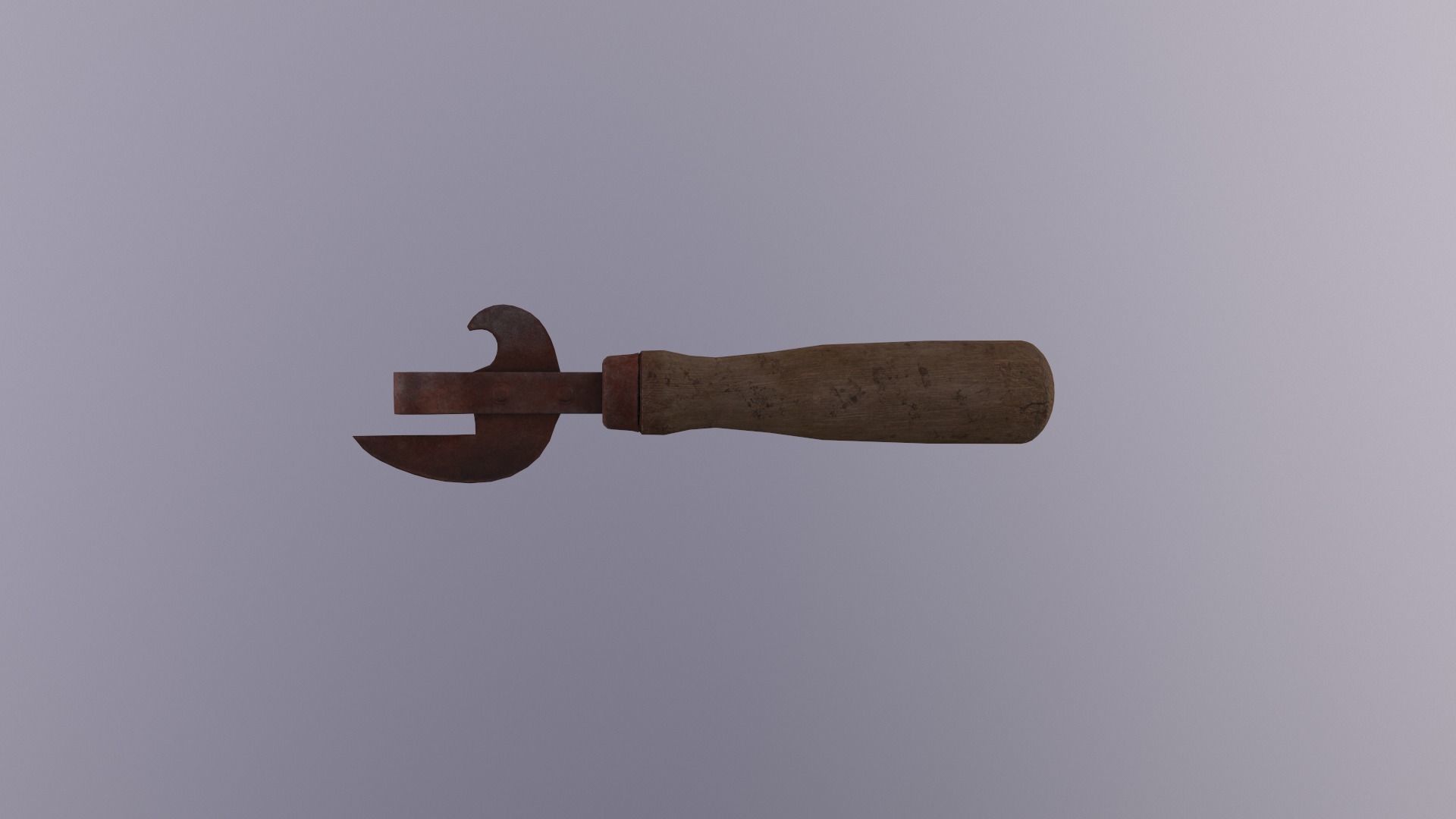 Can opener pack pristin worn damage Low-poly 3D model_121