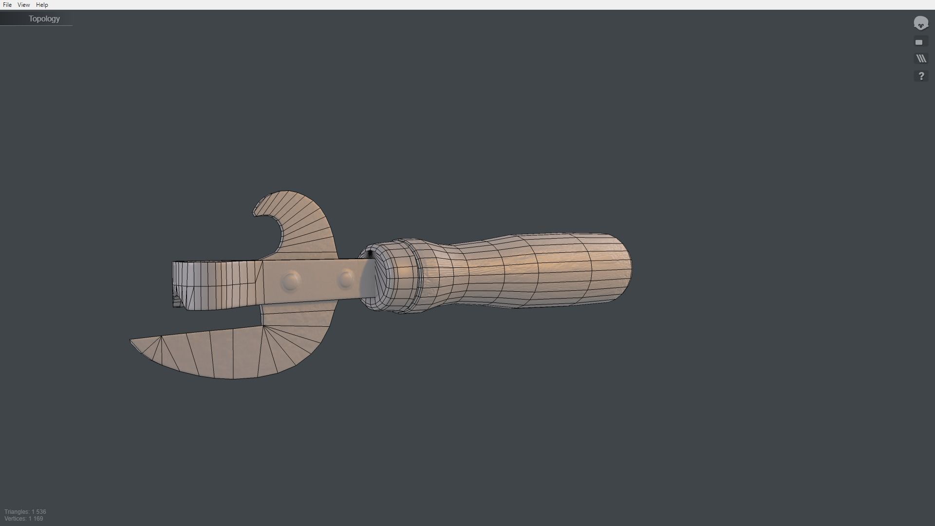 Can opener pack pristin worn damage Low-poly 3D model_99