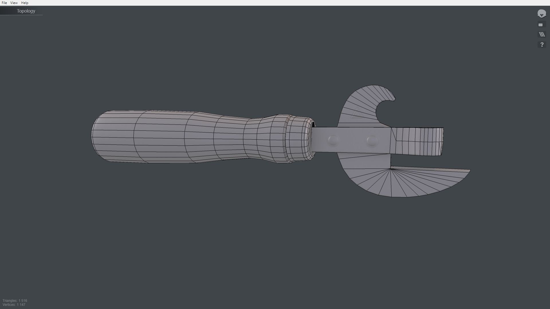 Can opener pack pristin worn damage Low-poly 3D model_44