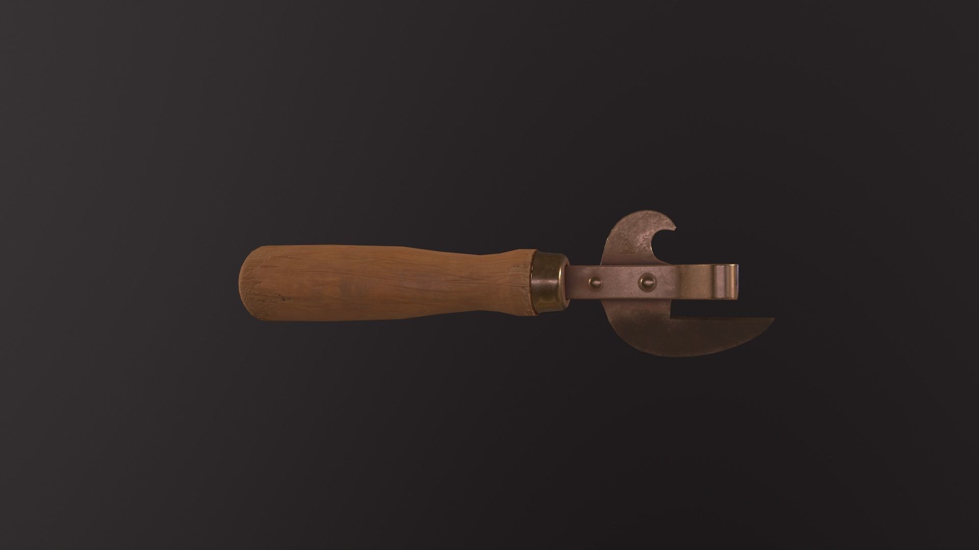 Can opener pack pristin worn damage Low-poly 3D model_60