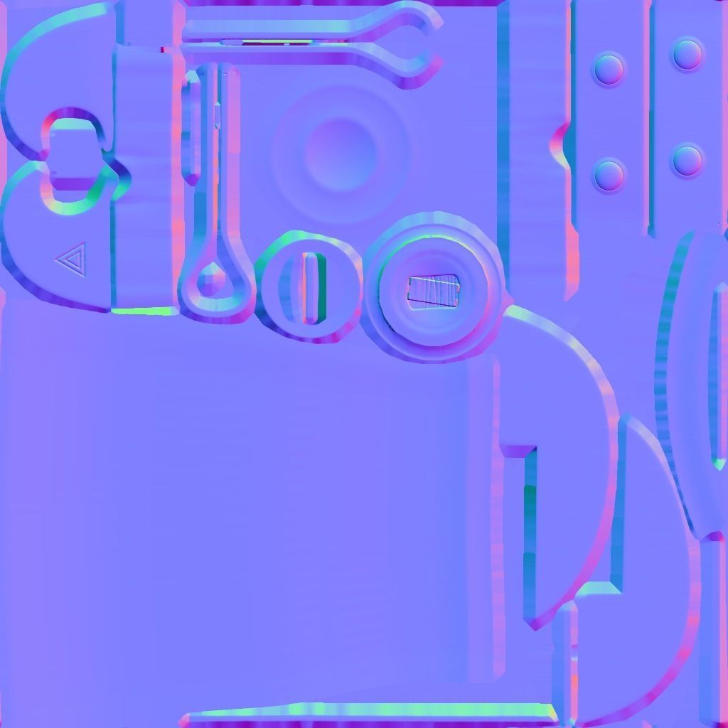 Can opener pack pristin worn damage Low-poly 3D model_39