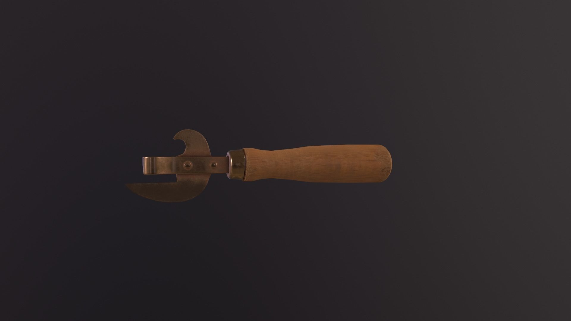 Can opener pack pristin worn damage Low-poly 3D model_75
