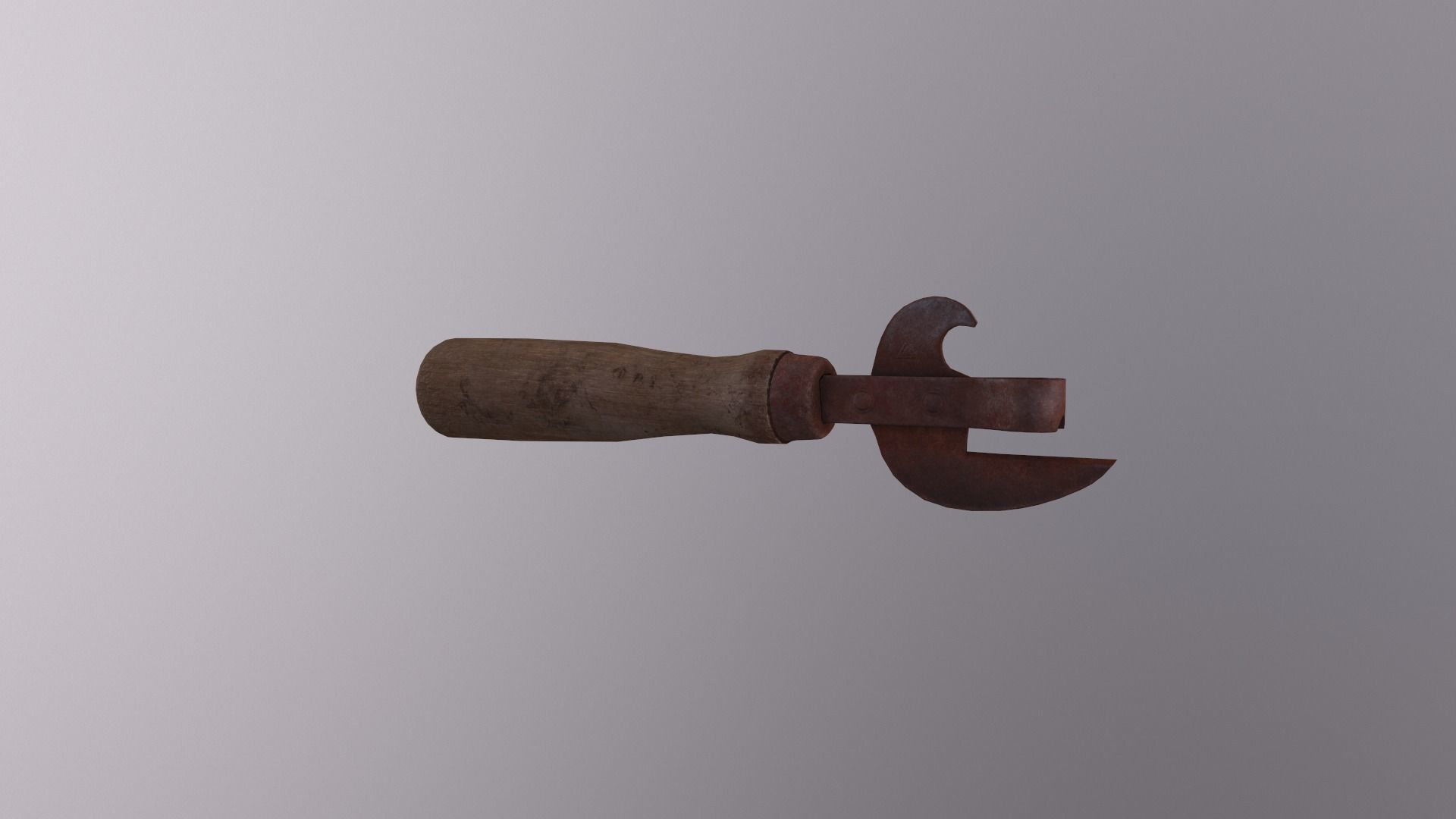 Can opener pack pristin worn damage Low-poly 3D model_108
