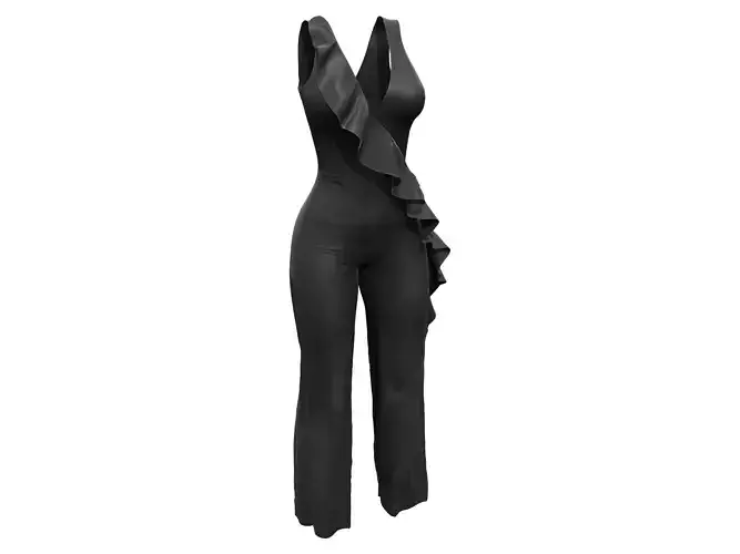 Jumpsuit with Frills