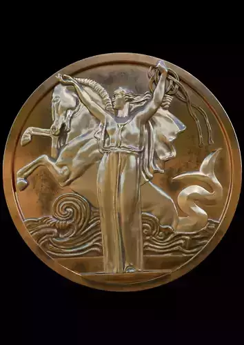 medal 3D model