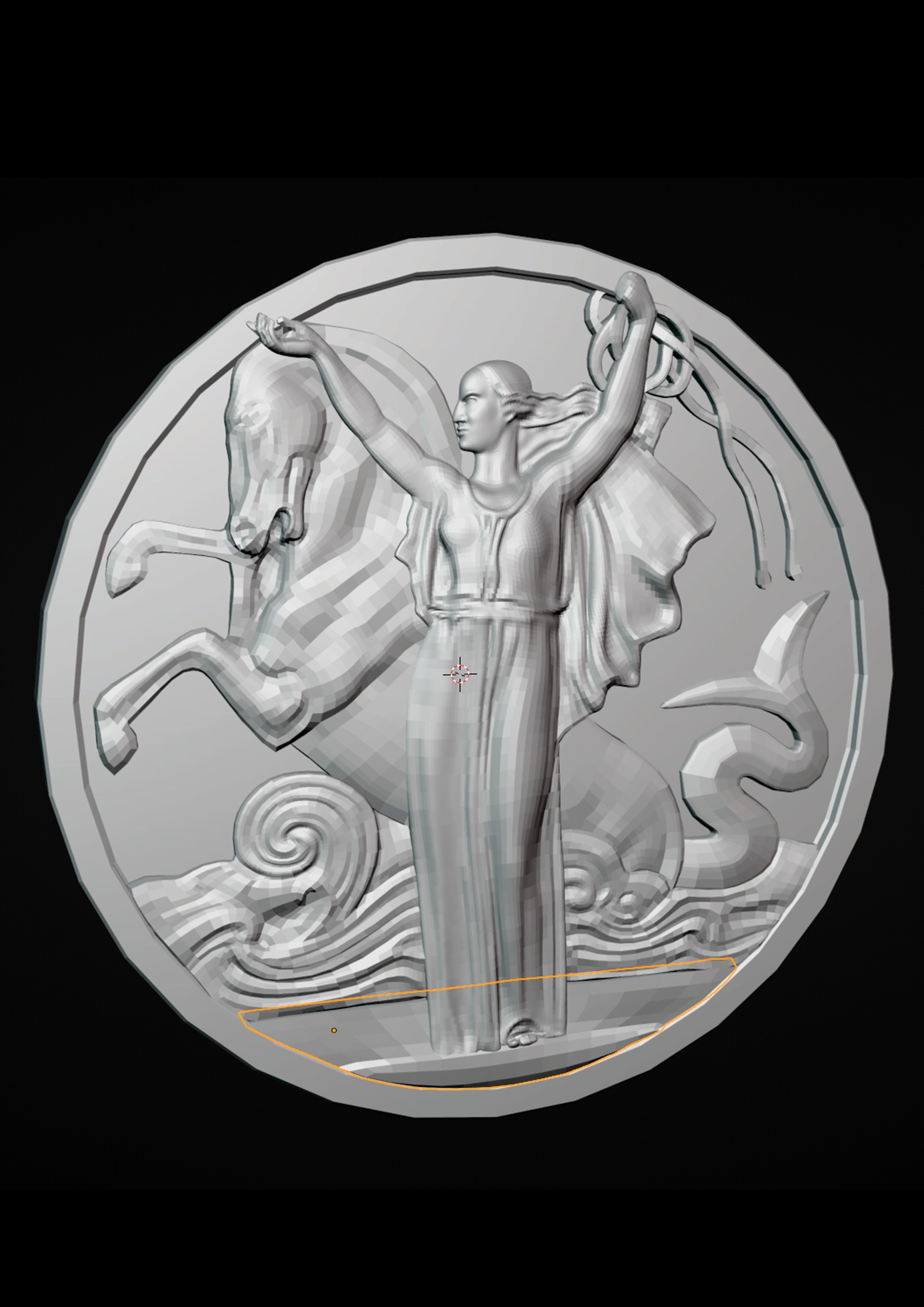 medal 3D model_6