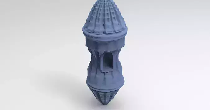 Treehouse turret Stone tower 