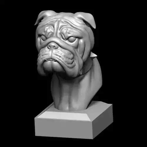 BULLDOG FEROCIOUS 3D print model