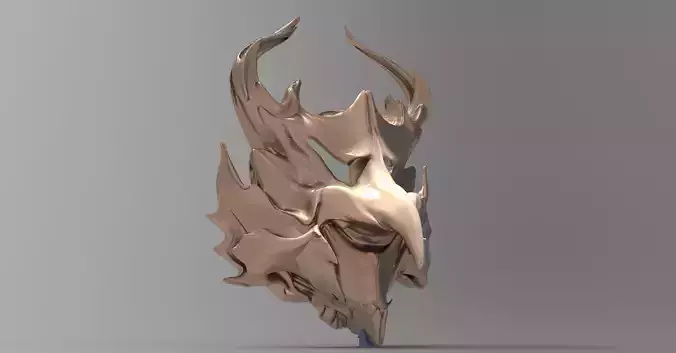 Crow Mask 1 3D model