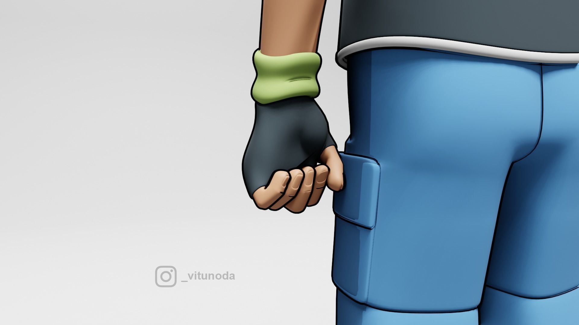 Ash Ketchum Pokemon 3D model_7