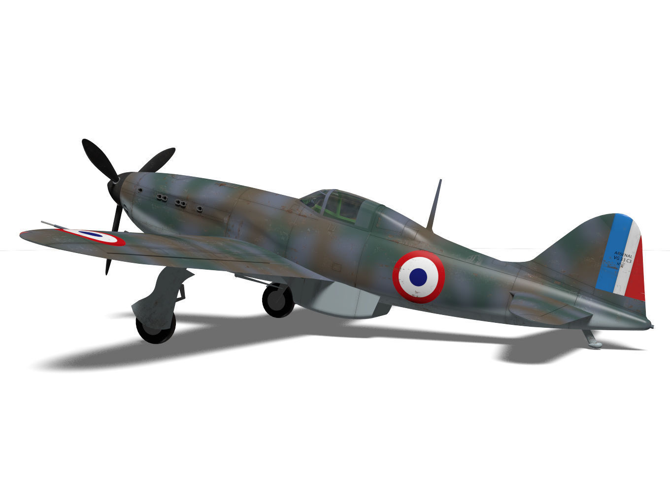 Arsenal VG33 3D model_6