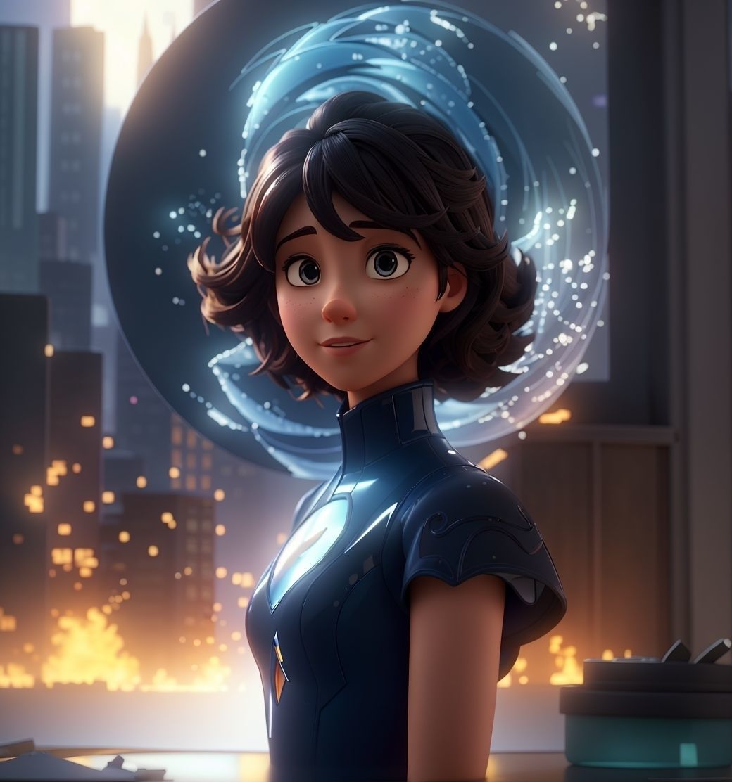 Pixar characters movie  Low-poly 3D model_9