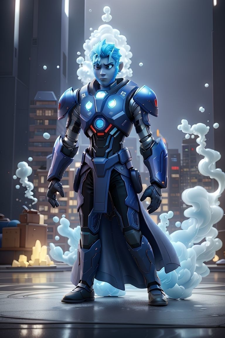 Pixar characters movie  Low-poly 3D model_2