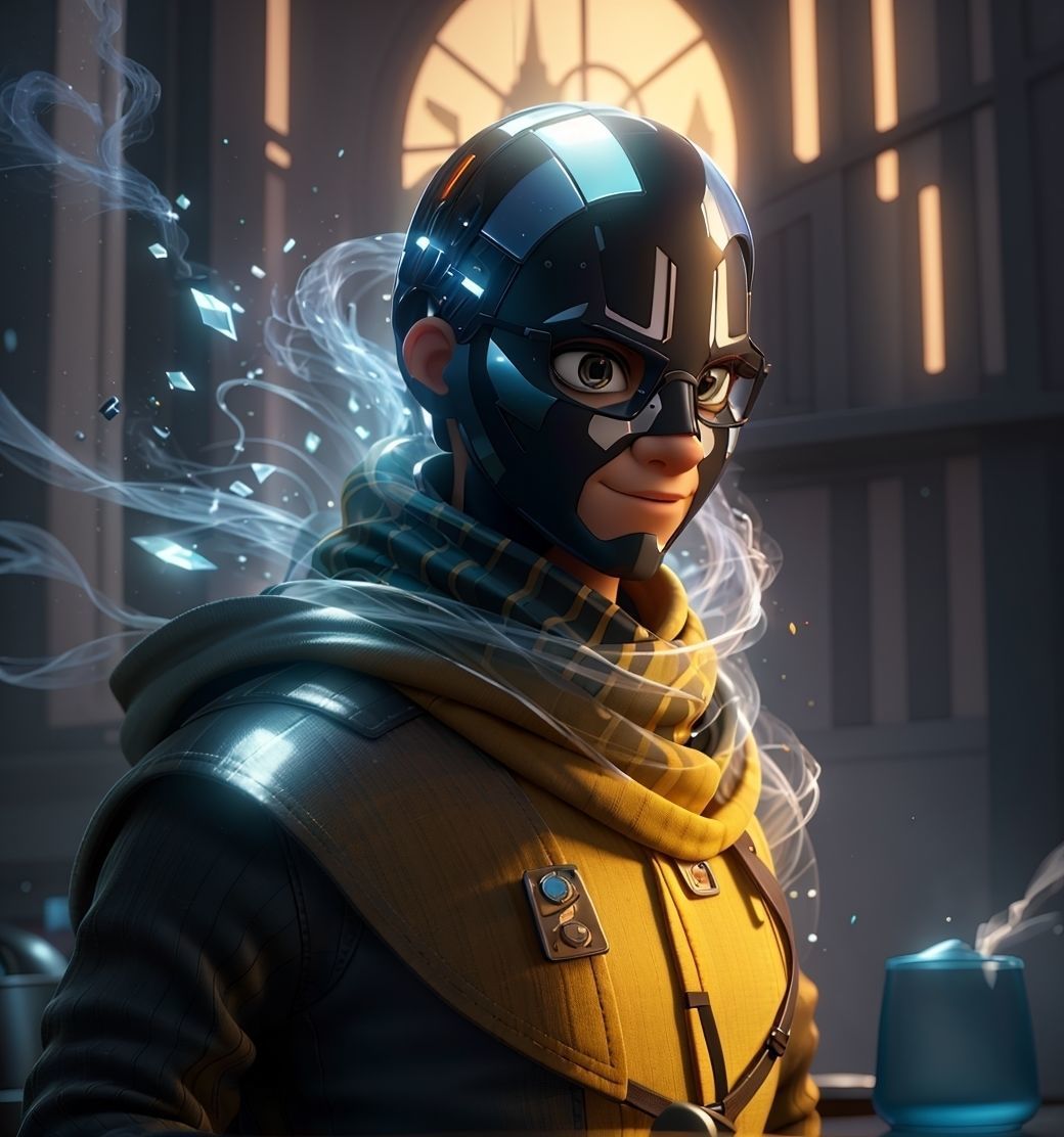 Pixar characters movie  Low-poly 3D model_6