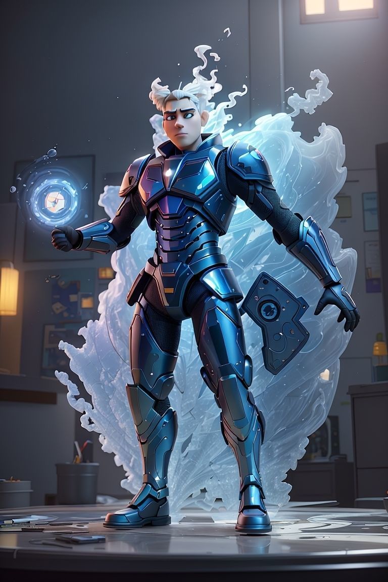 Pixar characters movie  Low-poly 3D model_11