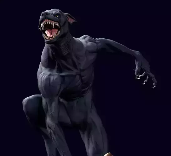 Werewolf Lupin 3D print model