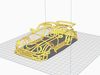Porsche 911 Wireframe VER 1 3D model 3D printable | CGTrader