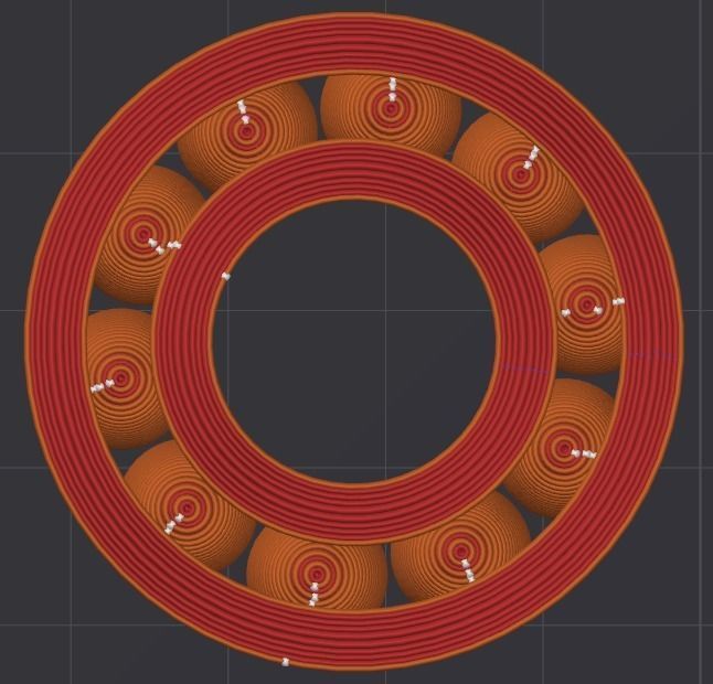 Print In Place Ball Bearings 3D print model_14