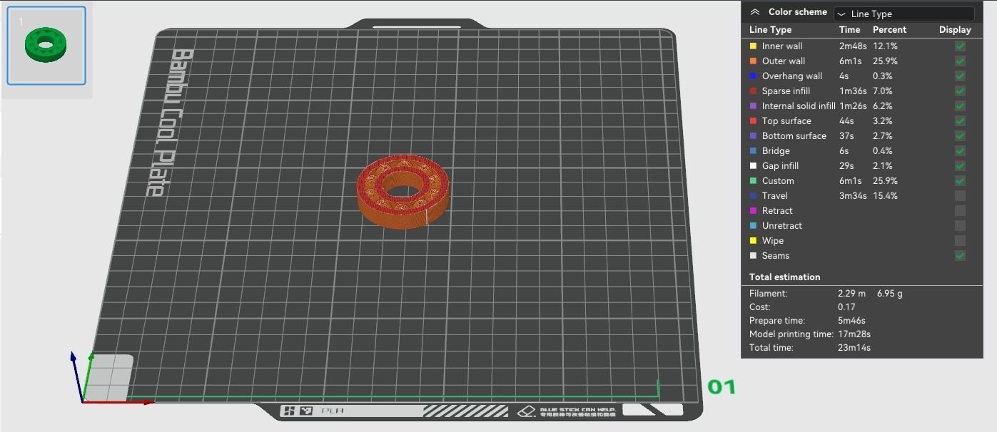 Print In Place Ball Bearings 3D print model_15