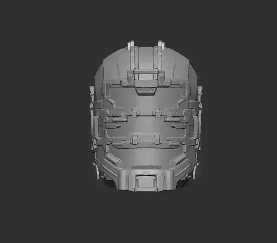 Dead Space Engineer Helmet - Headsculpt for Action Figures