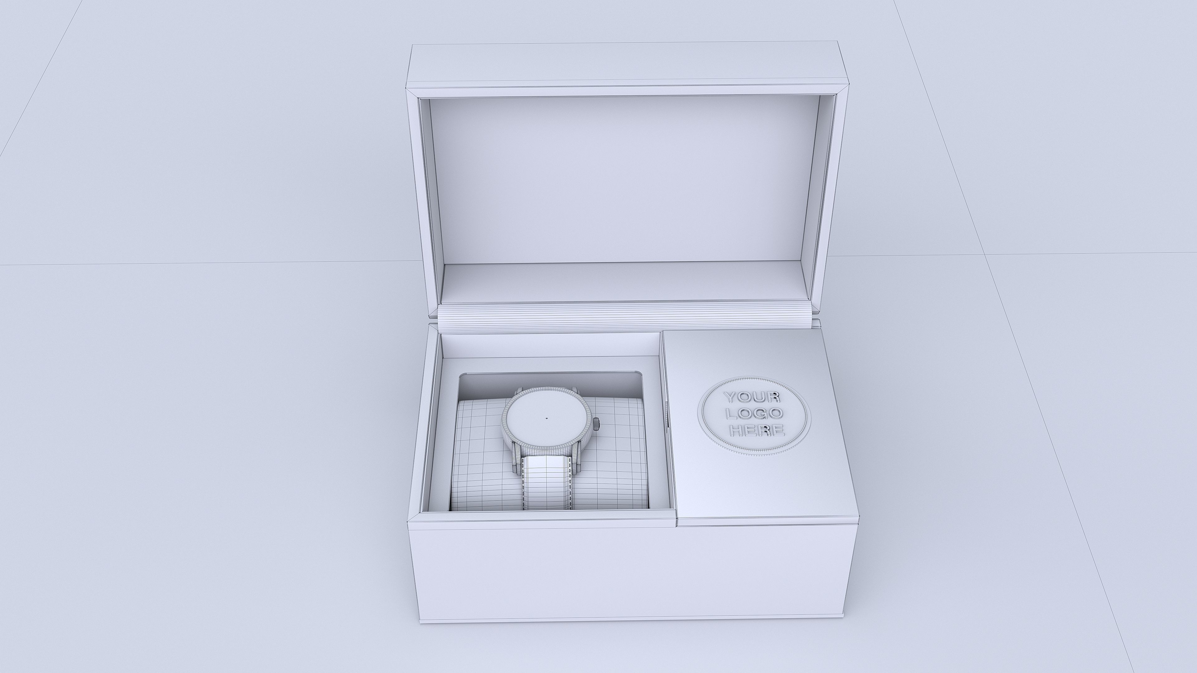 Watch box 3D model_4