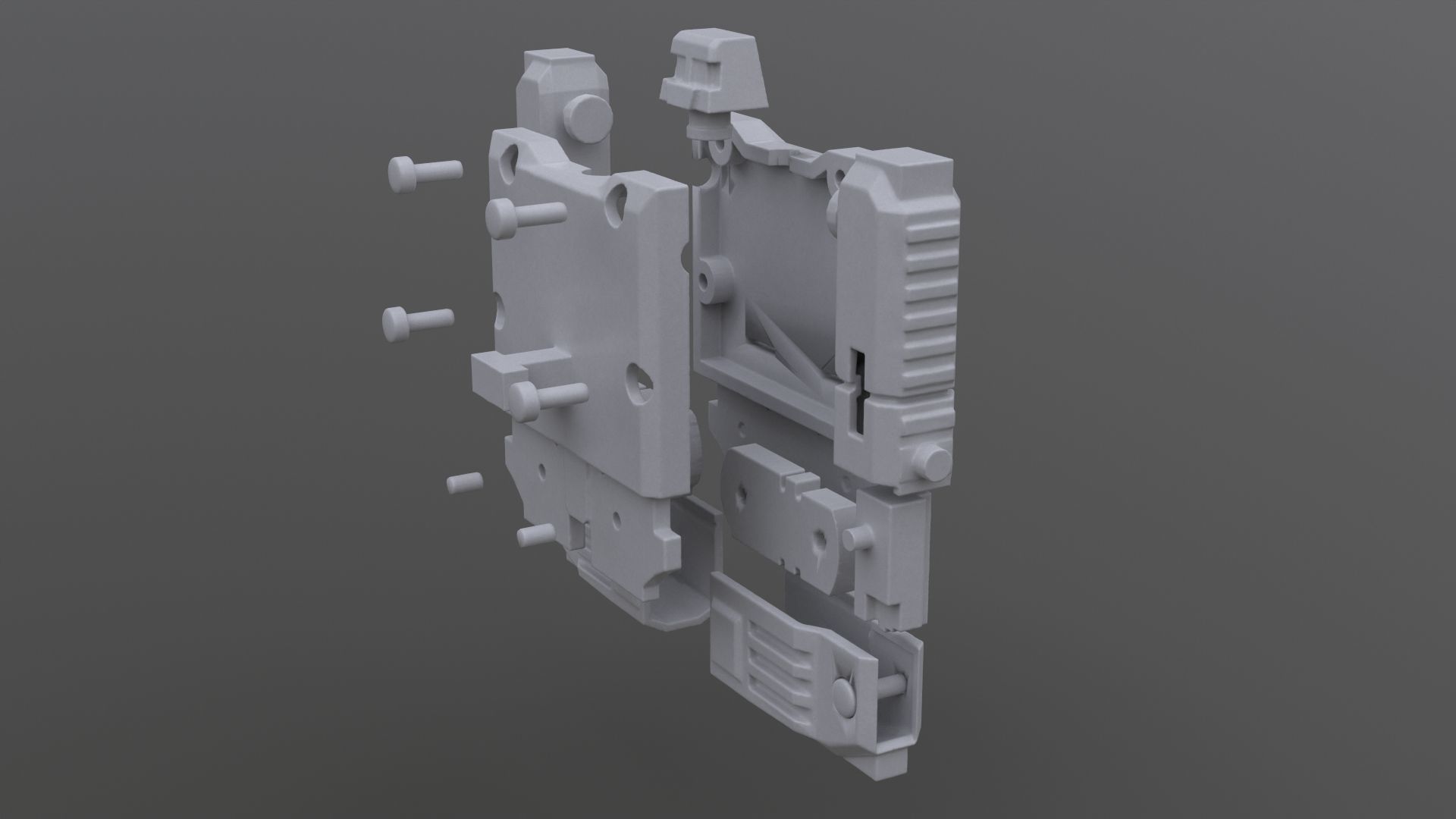 Vintage Robot Watch transformer printable 3D print model_9