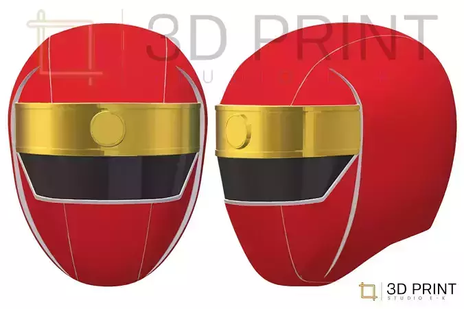 Power Rangers Alien MMPR Red Ranger helmet