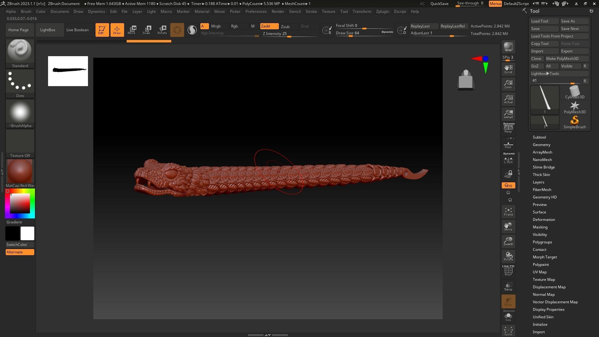 dragon bracelet with 3dm real file 3D print model_7