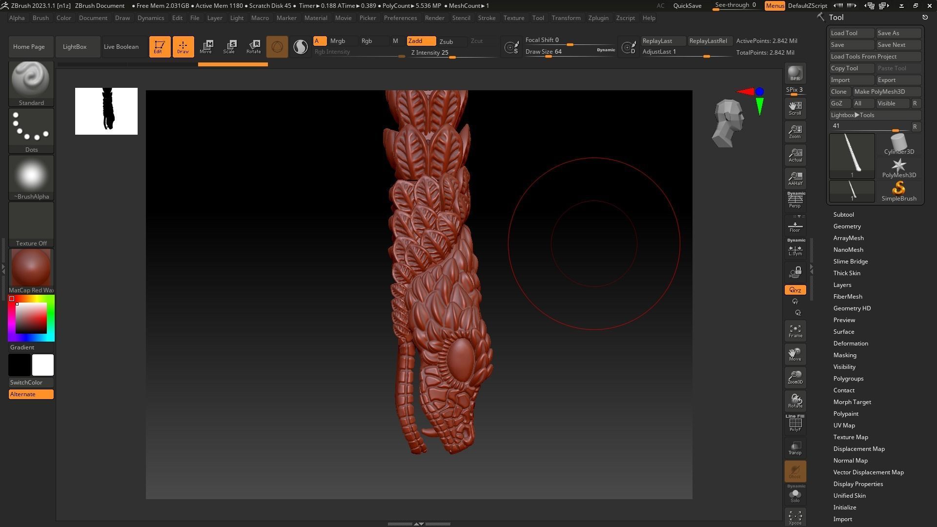 dragon bracelet with 3dm real file 3D print model_6