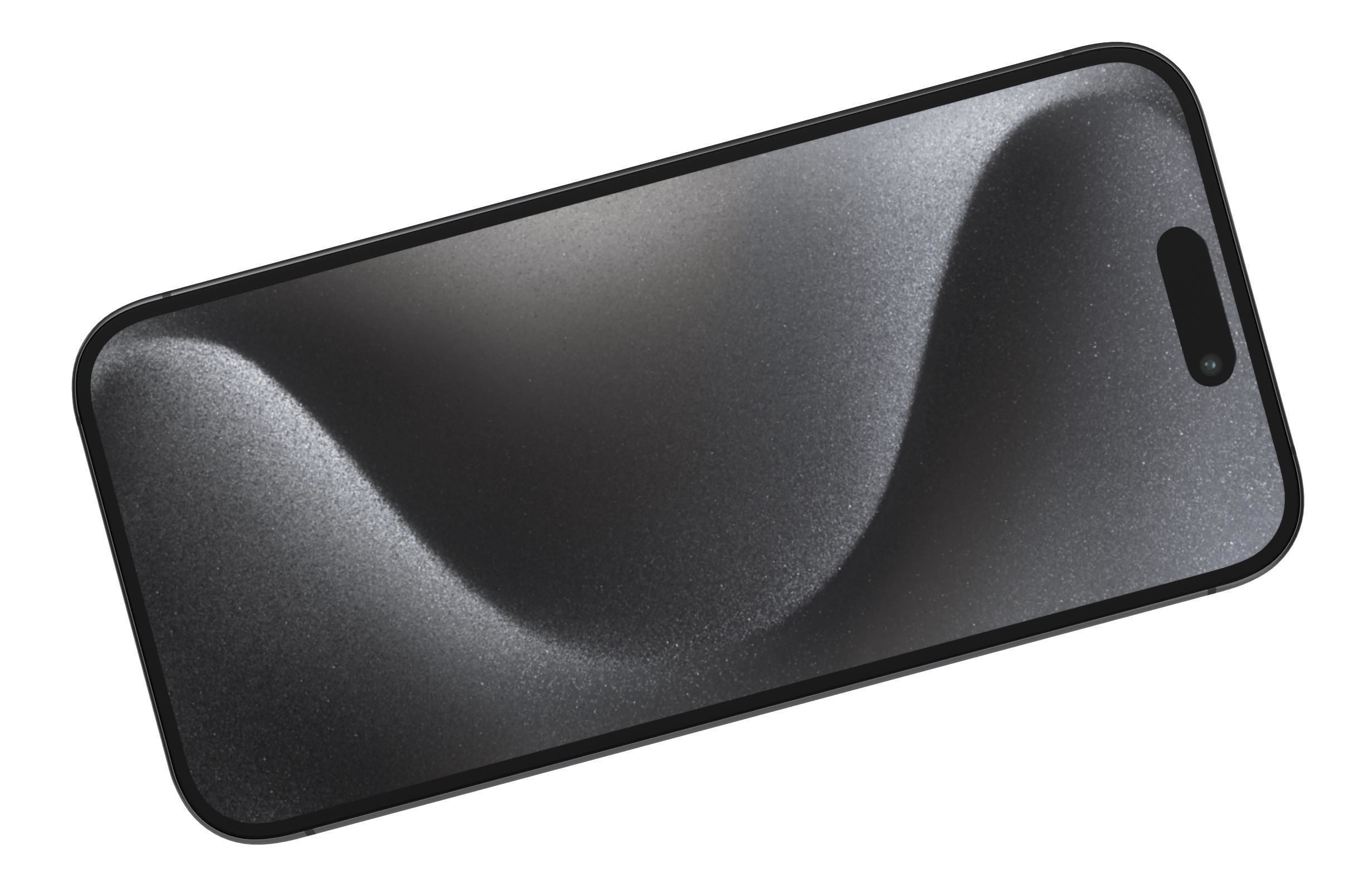 Apple iPhone 15 Pro Black Titanium 3D model_9