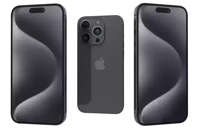 Apple iPhone 15 Pro Black Titanium