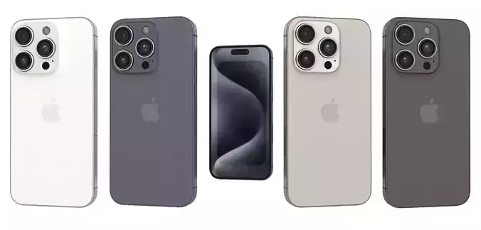 Apple iPhone 15 Pro All Colors