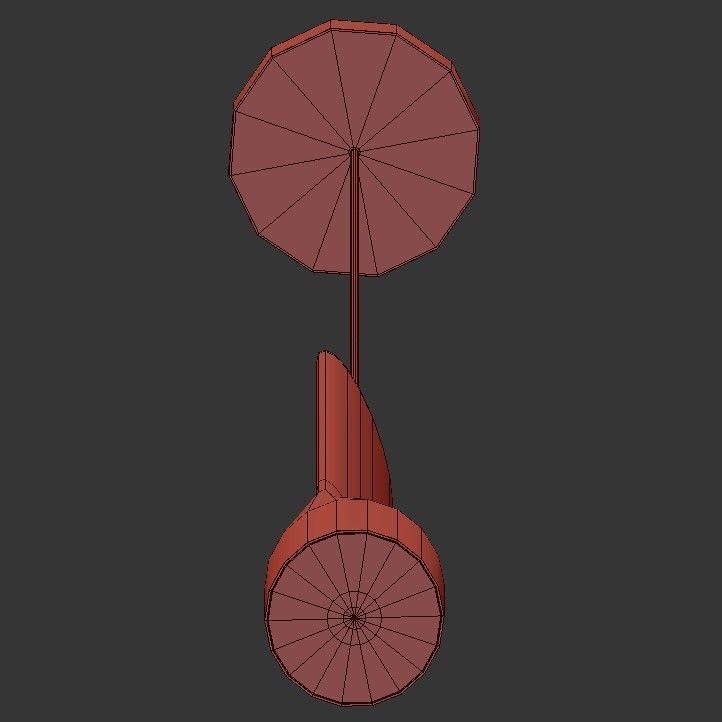 Shooting Star 3D model_3