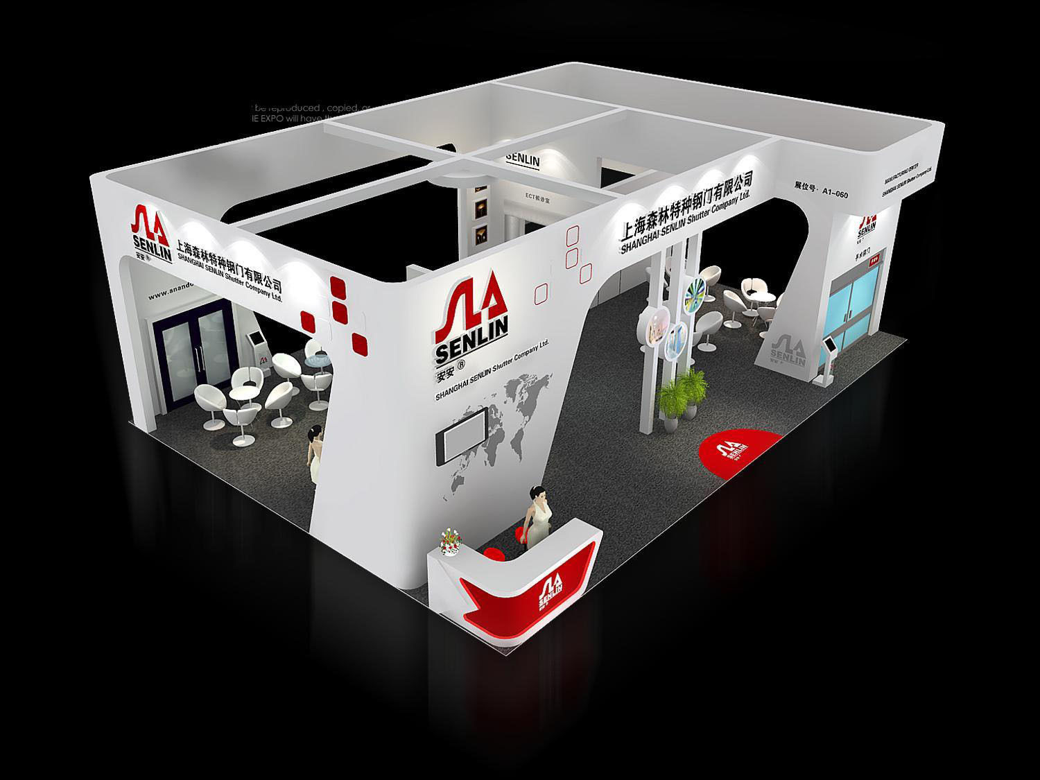 Exhibition - Area -10X14-3DMAX2009-02 3D model_3