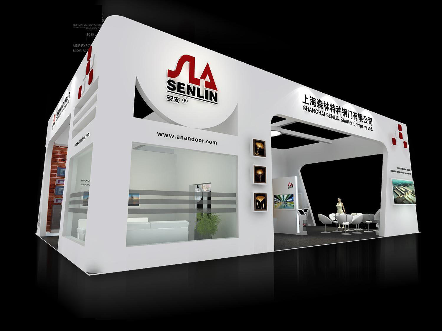 Exhibition - Area -10X14-3DMAX2009-02 3D model_2